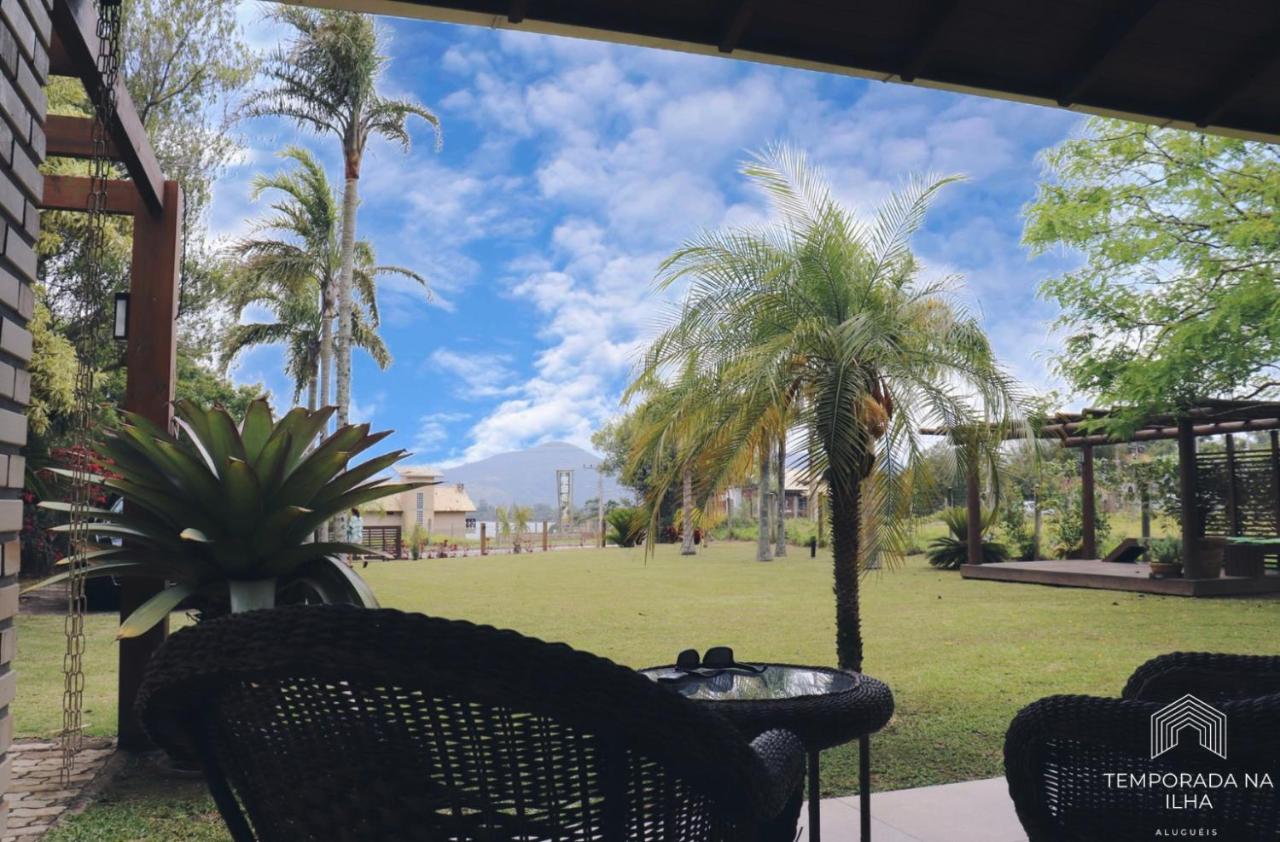 Casa De Praia No Rosa - Vista Para Lagoa De Ibiraquera Imbituba  Esterno foto