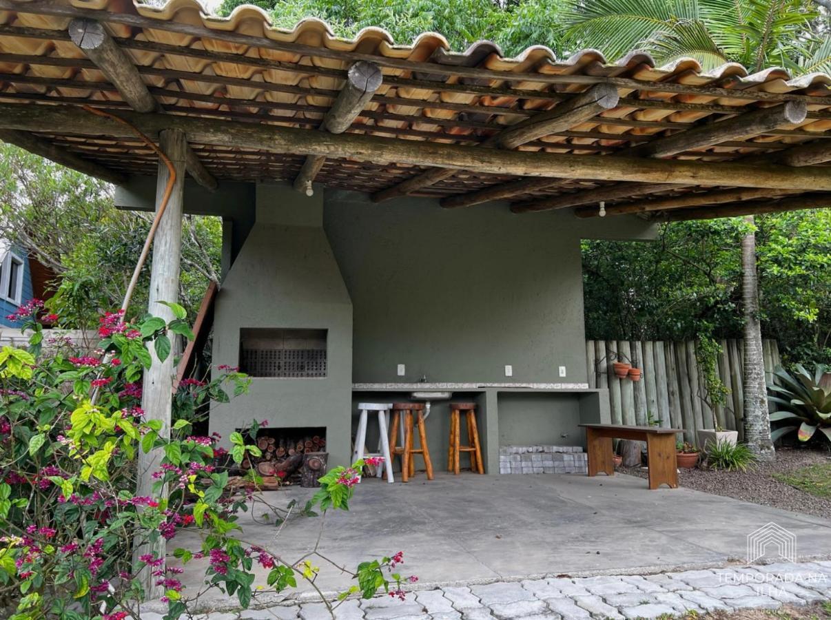 Casa De Praia No Rosa - Vista Para Lagoa De Ibiraquera Imbituba  Esterno foto
